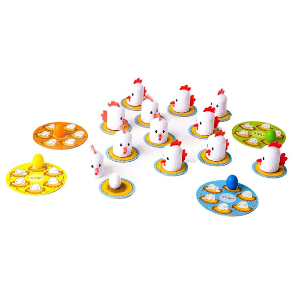 Fat Brain Toys Kanan Lautapeli Peek A Doodle Doo Monivärinen