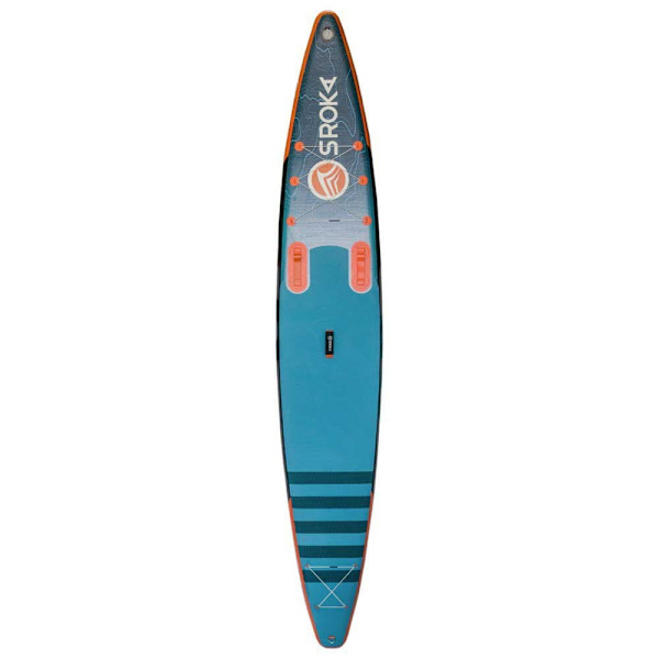 Sroka Paddle Surf Sæt Alpha Premium 14´0x27´´x6´´ Tts Gylden 420 cm / 68 cm